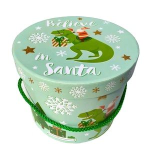 Molly & Rex Believe in Santa & Dinosaurs Tasty Treat Gift Box, Medium (15253)